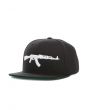 The AK Snapback Hat in Black 1