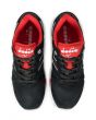 The Diadora N9000 NYL Sneakers in Black & Ferrari Red 4