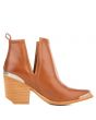 Jeffrey Campbell for Women: Cromwell Cognac Leather Western Booties 2