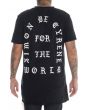The For the World Taped Tee in Black 1