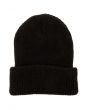 The Knitted Beanie in Black