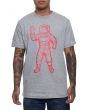 The Standing Astro Tee in Heather Gray 1