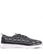Toms for Men: Del Rey Black/White Woven Linear Cultural Sneakers 2