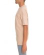 The Drop Shoulder Box Fit French Terry Tee in Mocha 2