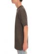 The Vulpes Off Shoulder Tee in Charcoal 2