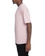 The Drop Shoulder Box Fit French Terry Tee in Pink 2
