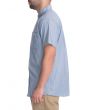 The Central SS Buttondown Shirt in Light Blue Chambray 2