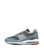 The New Balance M997CSP Sneakers in Blue & Grey 1