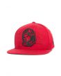 The Arch Blend Snapback Hat in Chinese Red 1