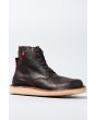 The Gando Boot in Black & Red Pull Up 1