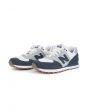 The 574 Retro Sport Sneaker in Navy and Silver Mink 3