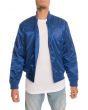 The Golden State Warriors Satin Bomber Jacket in Blue 1