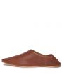 Vijay Brown Leather Flats 4
