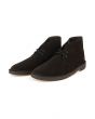 The Clarks Suede Desert Boots in Black 3