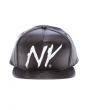 The NY Snapback Hat in Black