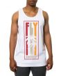 The Tall Palms Tank Top in White 1