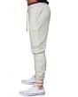 The Grand Ave Joggers in Oatmeal Heather Rouge 2