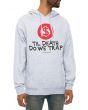 The Til Death Do We Trap Hoodie in Heather Grey 1