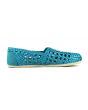 Toms Classic Teal Satin Woven Teal 2