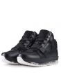 Y.R.U. for Women: Qozmo Aiire Black Sneakers 1