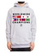 The Mint Flags 2 Pullover Hoodie in Heather 1