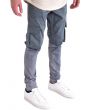 The Stan Cargo Pants in Blue 2