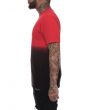 The Ombre Legends Ball Tee in Red and Black