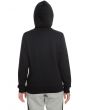 The Women's CO FL 3 Stripes Full Zip Hoodie in Black and White 4