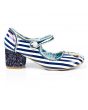 Irregular Choice Alice in Wonderland Collection: Tick Tock Blue Heels 2