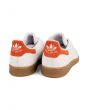 The adidas Stan Smith Sneaker in White & Orange