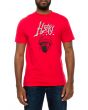 The HSTRY Now Tee in Red