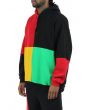 The Cross Colours Color Block Pullover Hoodie In Multi 2
