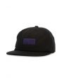 The Lower C Buckleback Unstructured Cap in Black 1