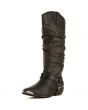 Y.R.U. for Women: Death Proof Black Cowboy Boots 3