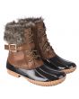 Women's Leather Fur Boot Duck-01 3
