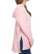 The Elongated Hoodie in Pink 2
