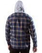 Parkway II Hooded Flannel Buttondown Shirt 3