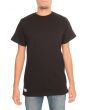 The Madison Elongated Tee in Black 1