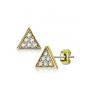 The Triangle Studs - Gold 1