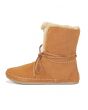 Toms for Women: Zahara Chestnut Suede Faux Hair Boots 1