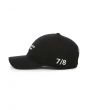 The Fall Down 7 Get Up 8 Dad Hat in Black 2