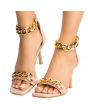 Square-67 Chain High Heel 3