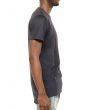 Kleep premium suede outshell feels french terry tee in black 4