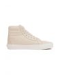The Women's SK8-Hi Reissue DX Leather in Whisper Pink and Gold 2