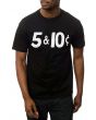 The Nickel and Dime Tee in Black 1