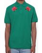 The Rose Thorn Polo in Green 1