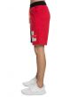 The Split Sweatshorts in Black and Red 3