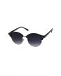 The Ethan Sunglasses in Black and Smoke 1