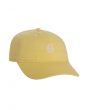 The Circle H Curve Visor 6 Panel in Light Yellow 1