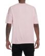 The Drop Shoulder Box Fit French Terry Tee in Pink 3